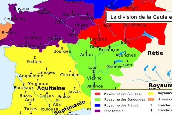 La Gaule en 481