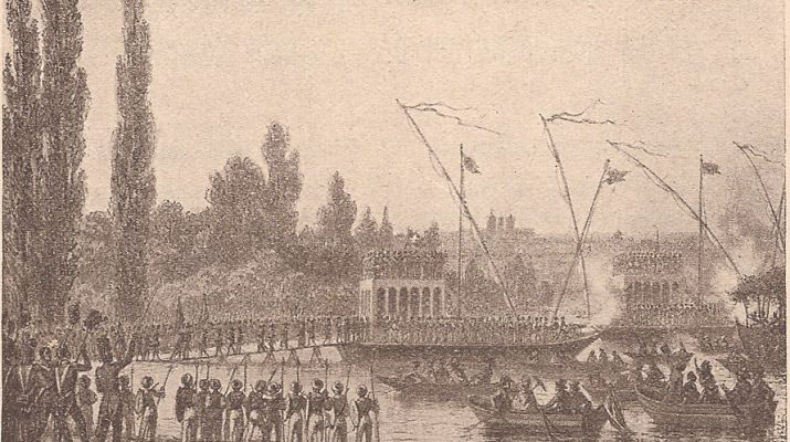1er juin 1814, une garnison fédérale arrive à Genève