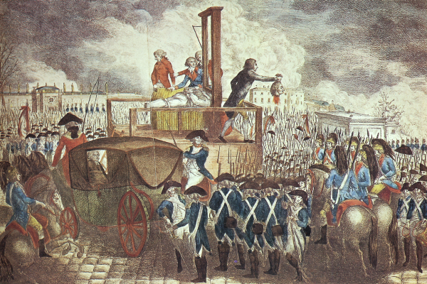 Pendaison de Louis XVI