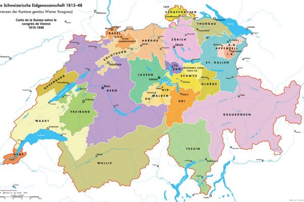La Suisse en 1815
