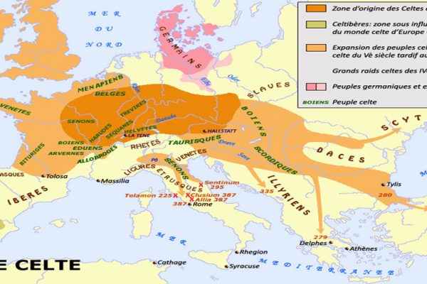 Origines et expansion des celtes