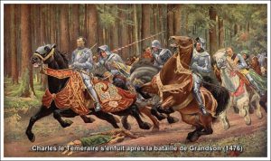 Charles le Téméraire en fuite