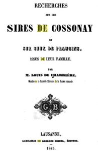 Sires de Cossonay